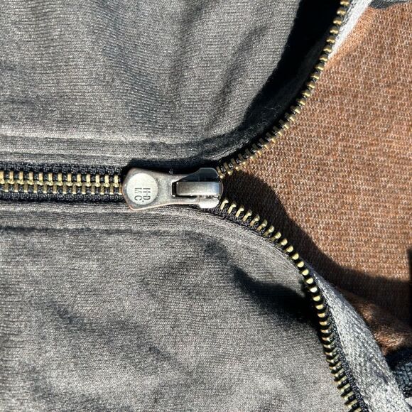 Harley-Davidson Charcoal Gray Skull Graphic Jacket size 2XL - Picture 7 of 10